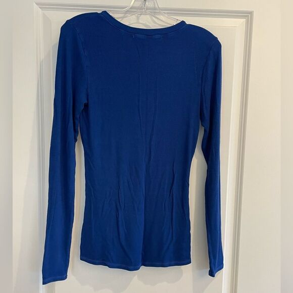 EUC Michael Stars Womens  Layla T-Shirt, Blue Sz. OS - Picture 7 of 8